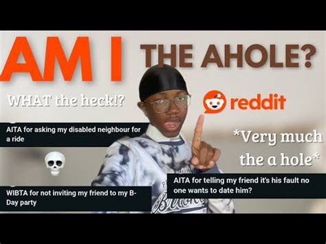 reddit am i the ahole